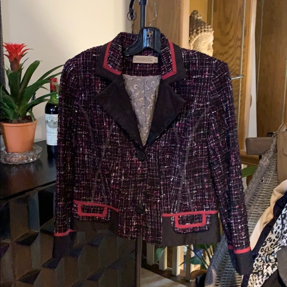 Canvasback Crop Dress Blazer